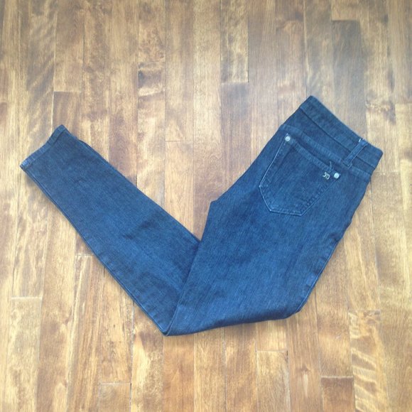 Joe's Jeans - Dark Wash Skinny Jeans - Picture 2 of 5